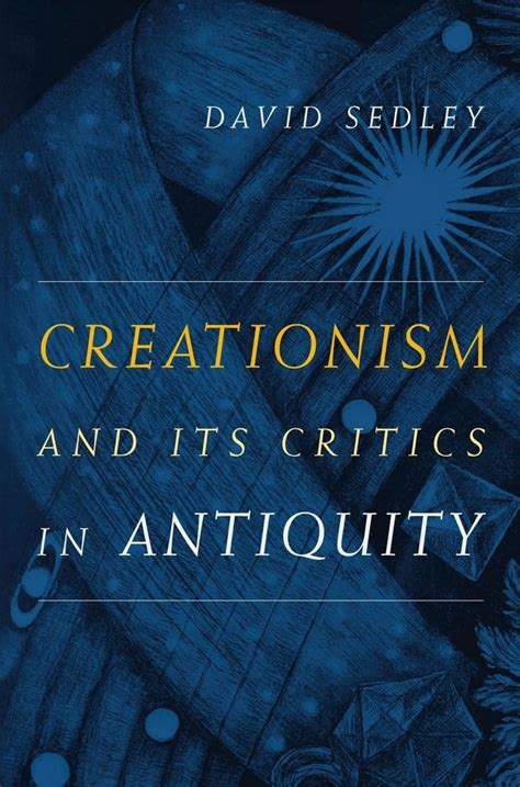 creationism and its critics in antiquity Doc
