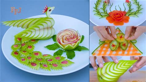 creative carving fruits and vegetables PDF