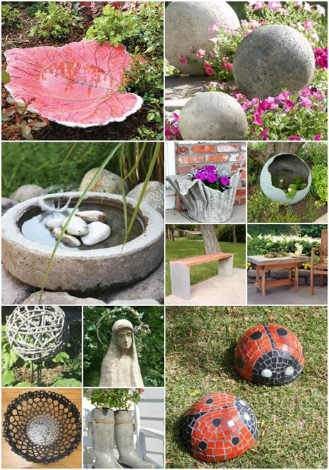 creative concrete ornaments for the garden creative concrete ornaments for the garden Kindle Editon