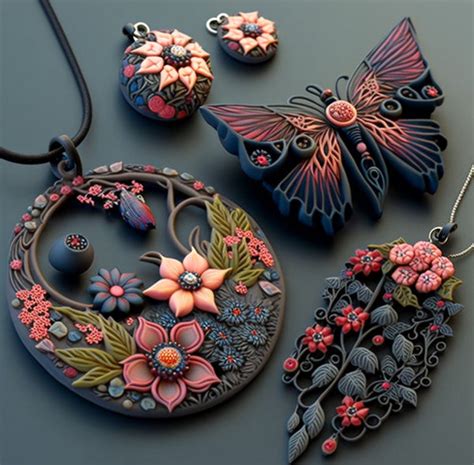 creative techniques for polymer clay jewelry PDF