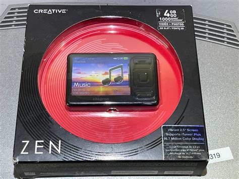 creative zen 4gb sd support Reader