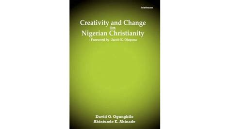 creativity and change in nigerian christianity Epub