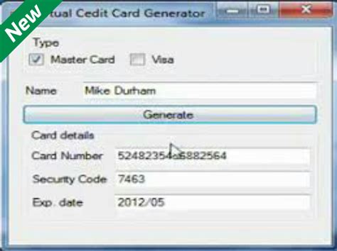 credit card generator hack Reader