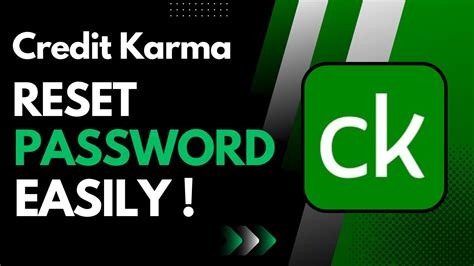 credit karma password reset Epub