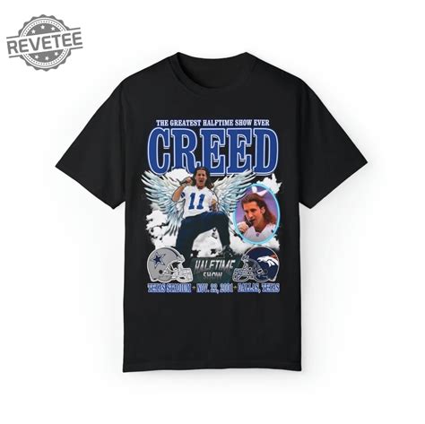 creed halftime show shirt