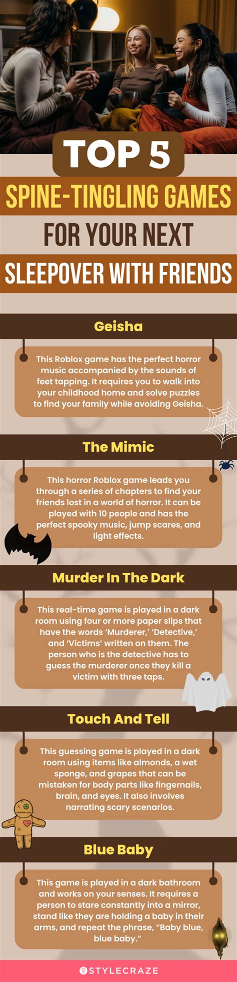 creepy games to play at sleepovers