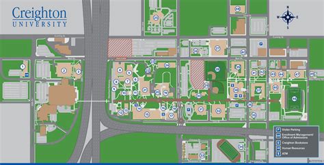 creighton university campus map