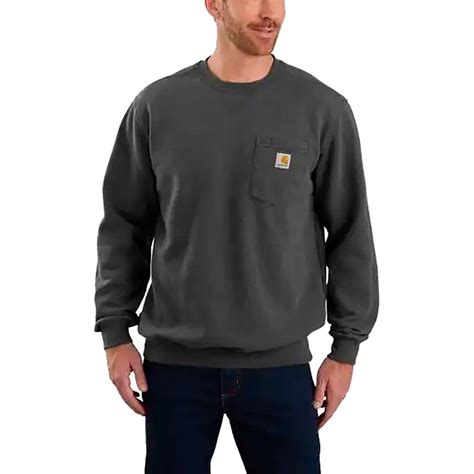 crewneck pocket sweatshirt