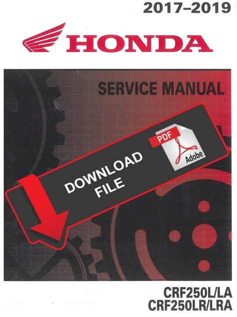 crf250l service manual Epub