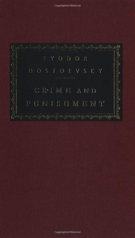 crime and punishment everymans library Kindle Editon