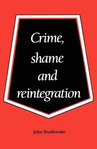 crime shame and reintegration Kindle Editon