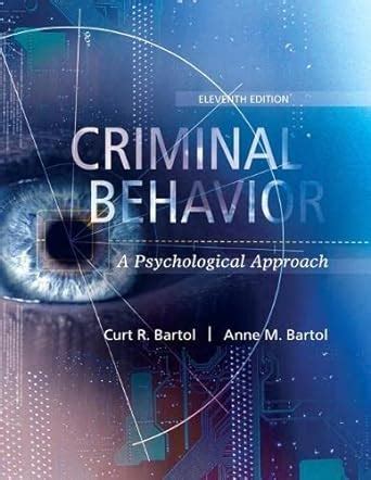 criminal behavior a psychological approach 10th edition Epub