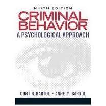 criminal behavior a psychological approach 9th edition PDF