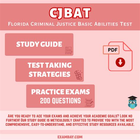 criminal justice basic abilities test study guide PDF