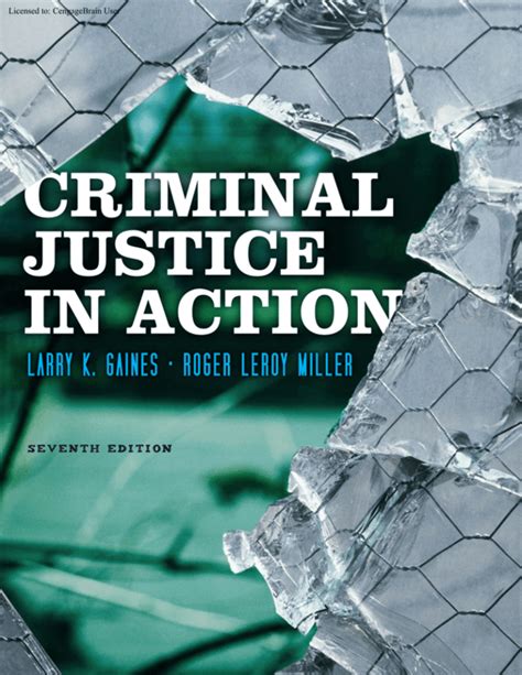 criminal justice in action Reader