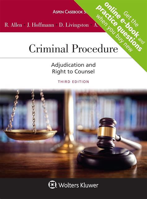 criminal procedure adjudication second edition aspen casebook Kindle Editon