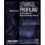 criminal profiling an introduction to behavioral evidence analysis Reader