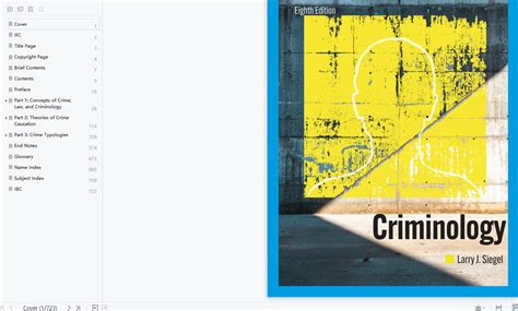 criminology 8th edition Reader