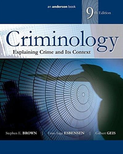 criminology explaining crime and its context Epub
