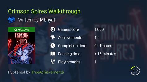 Crimson Spires Walkthrough