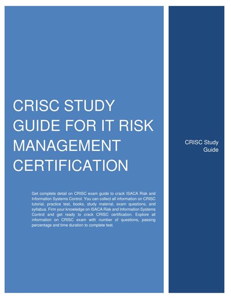 crisc certification study guide by wi Reader