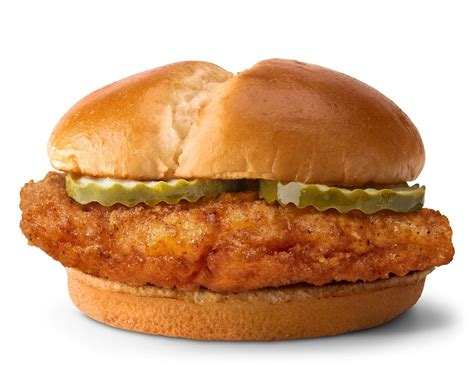 crispy chicken sandwich mcdonald's