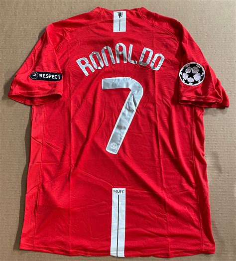 cristiano ronaldo man u shirt