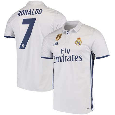 cristiano ronaldo real madrid jersey