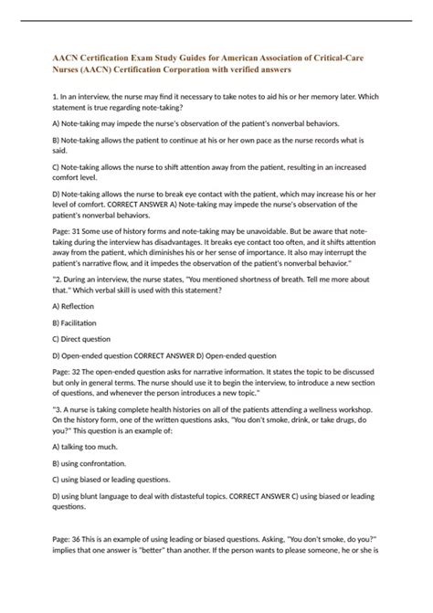 critical care certification study guides Reader