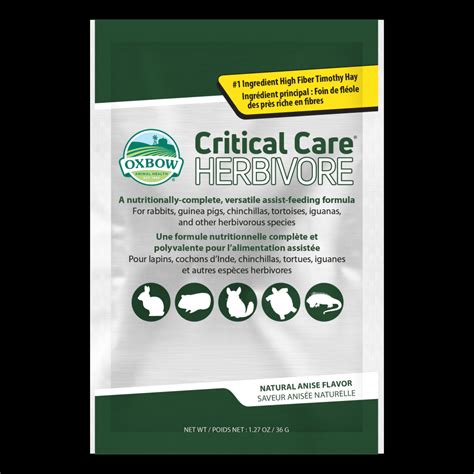 critical care herbivore