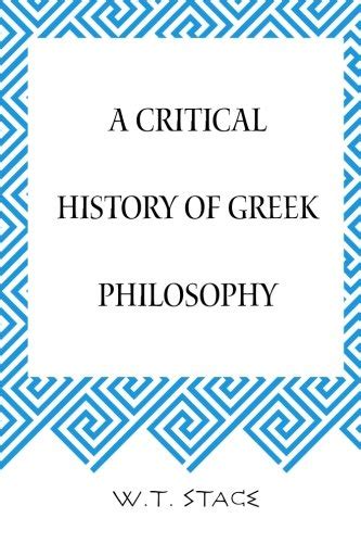 critical history greek philosophy PDF