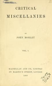 critical miscellanies classic reprint morley Epub