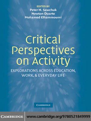 critical perspectives on activity critical perspectives on activity Kindle Editon