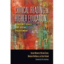 critical reading higher education scholarship Kindle Editon