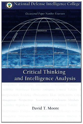 critical thinking and intelligence analysis occasional paper Epub