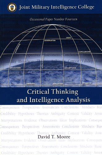 critical thinking and intelligence analysis occasional paper Epub