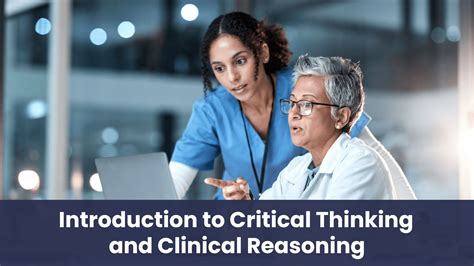 critical thinking in clinical practice critical thinking in clinical practice Epub