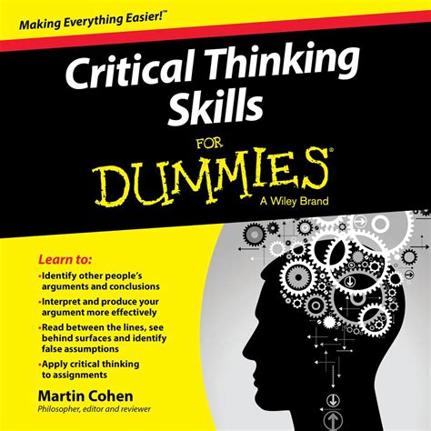 critical thinking skills for dummies Doc