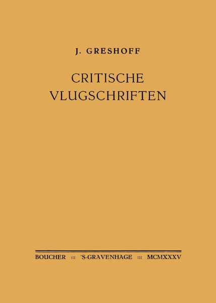 critische vlugschriften PDF