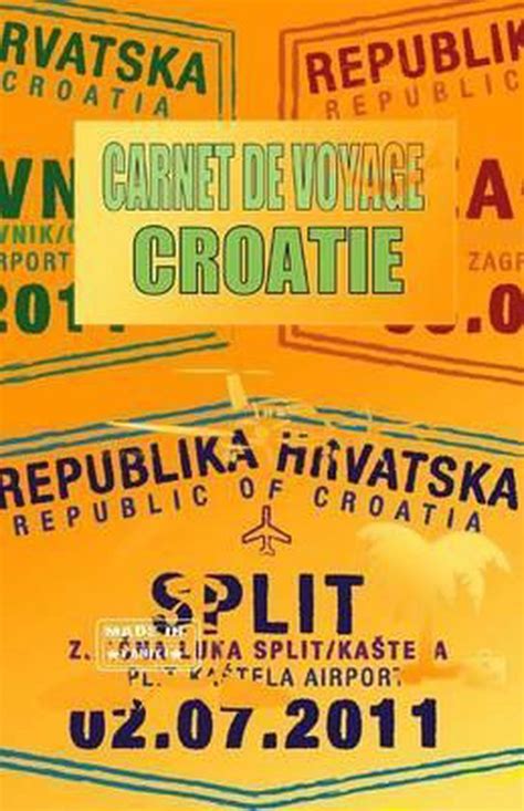 croatie carnet voyage pr imprim activit s Reader
