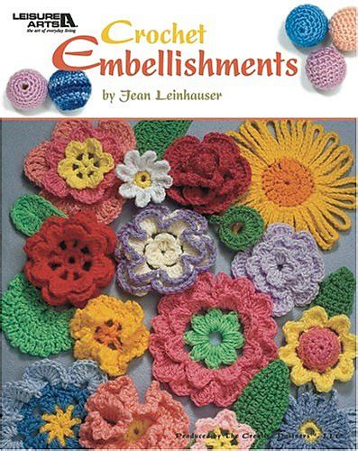 crochet embellishments leisure arts 4419 Reader
