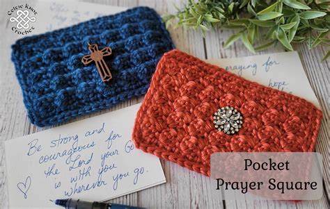 crochet prayer pocket patterns Reader