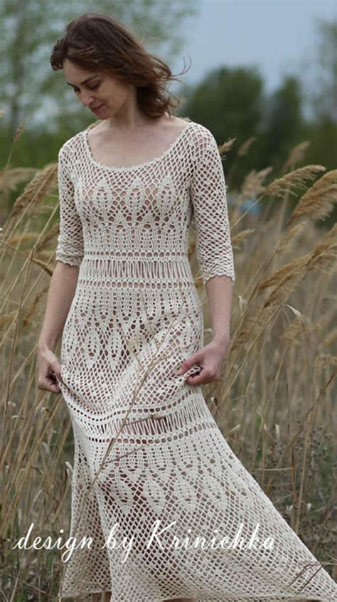 crocheted dress