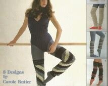 crocheted leg warmers 8 designs leisure arts leaflet 251 PDF