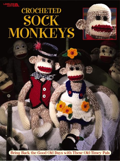 crocheted sock monkeys leisure arts 3130 PDF