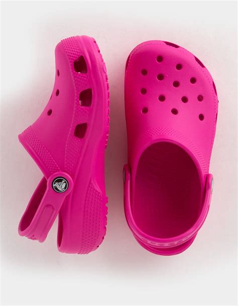 crocs hot pink