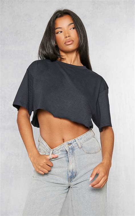 crop t shirt oversized