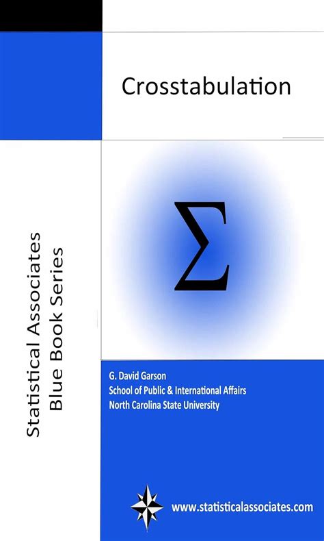 crosstabulation statistical associates blue book series 13 PDF