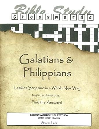 crosswords bible study galatians philippians Doc