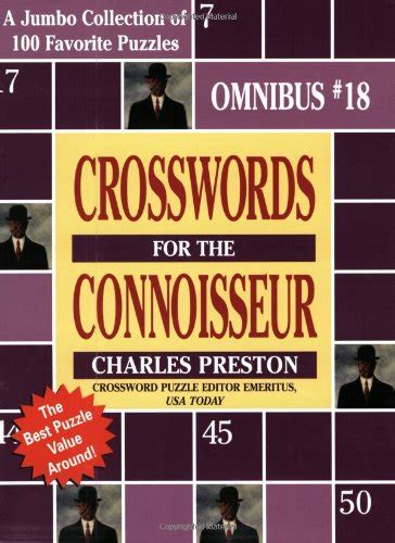 crosswords for the connoisseur omnibus 18 crosswords for the connoisseur omnibus Epub